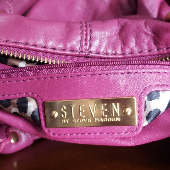 Vintage STEVEN by Steve Madden soft leather bag. - Picture 2 of 8